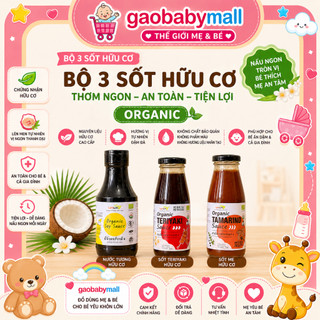 Sốt Me/Teriyaki/Nước tương hữu cơ Lumlum Thái Lan - cho bé từ 12 tháng tuổi [DATE 3/27]