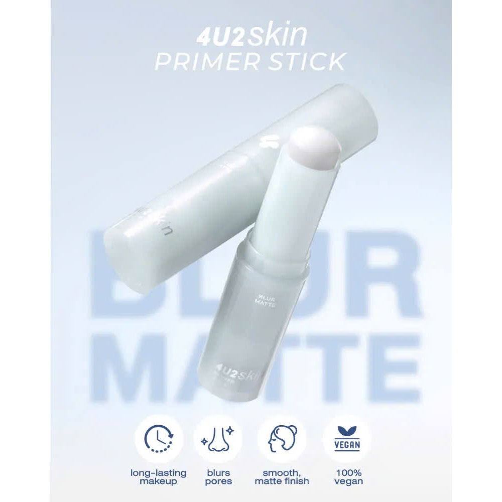 [ KÈM QUÀ] KEM LÓT DẠNG THỎI 4U2 SKIN PRIMER STICK 8G - Peony Store