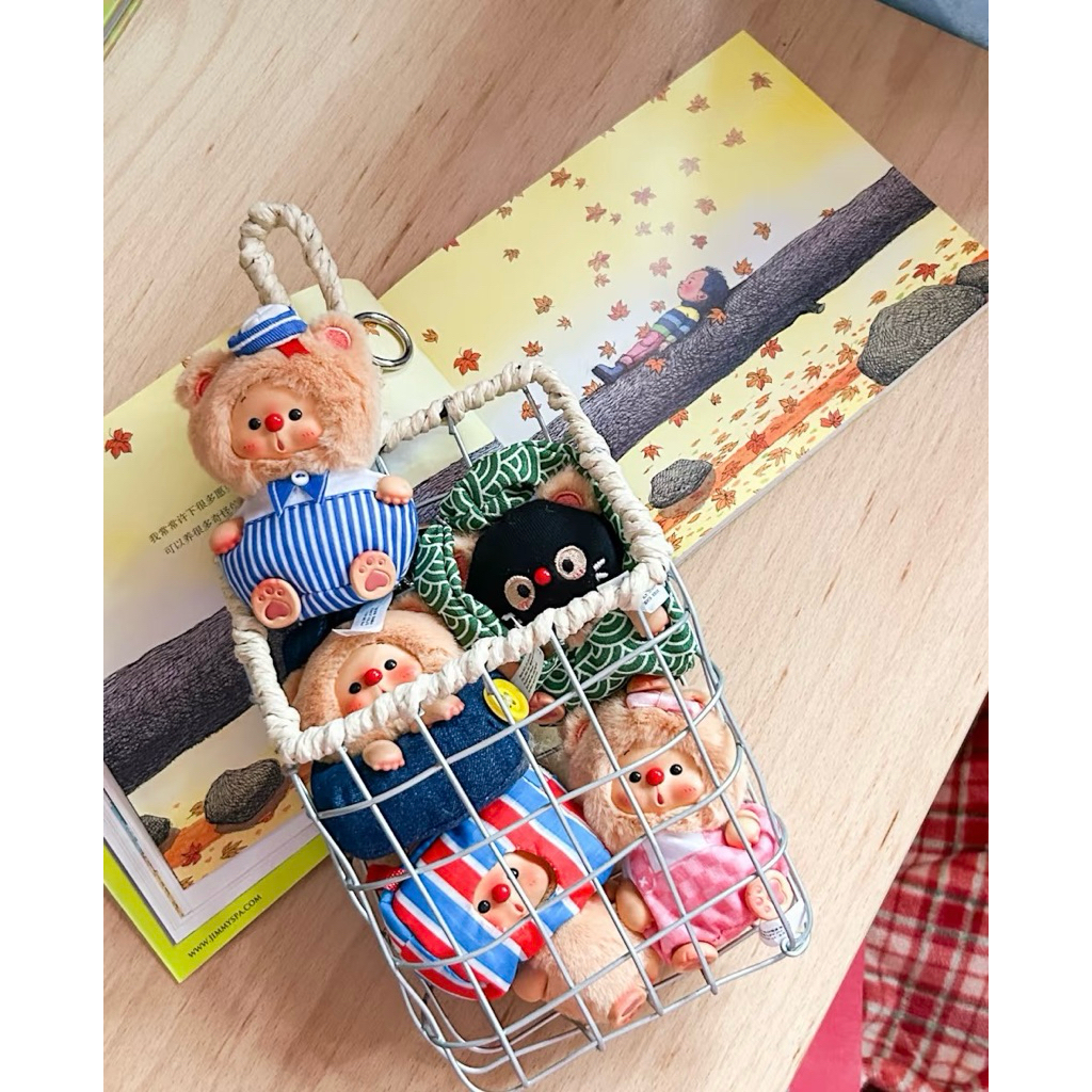 Blindbox móc khoá gấu bông Oyo Portable Bag - Gấu bông treo túi dễ thương làm quà tặng
