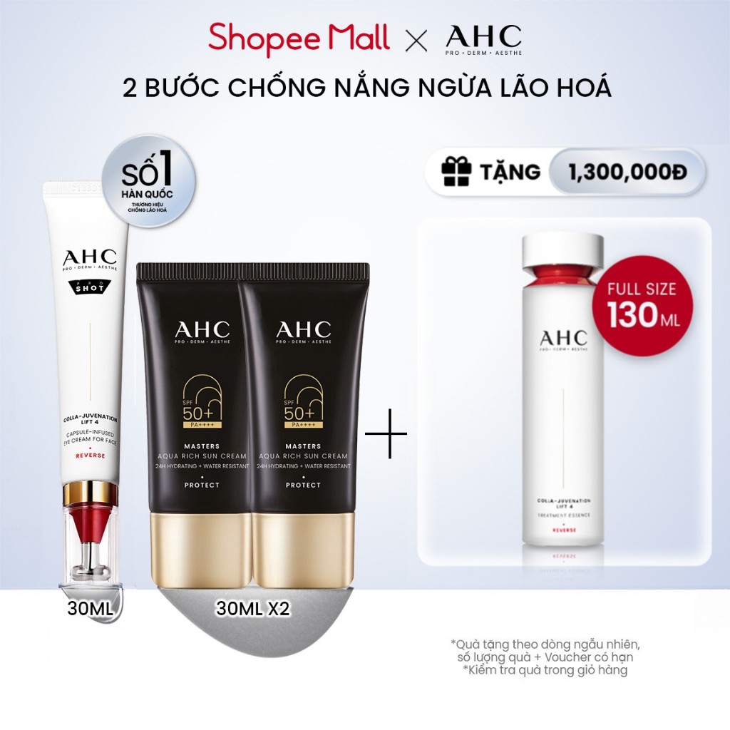 Bộ đôi Kem chống nắng Phổ rộng và kem mắt cho mặt chống lão hóa | BigBuy360 - bigbuy360.vn