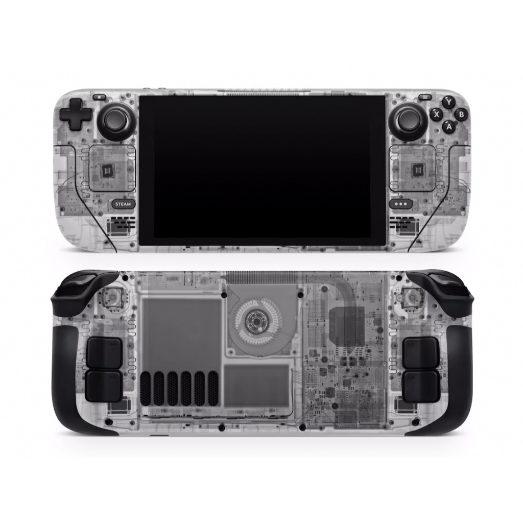 Skin dán Steam Deck mẫu X-Ray (Nhiều màu) | Miếng dán decal cho máy chơi game PC Handheld SD