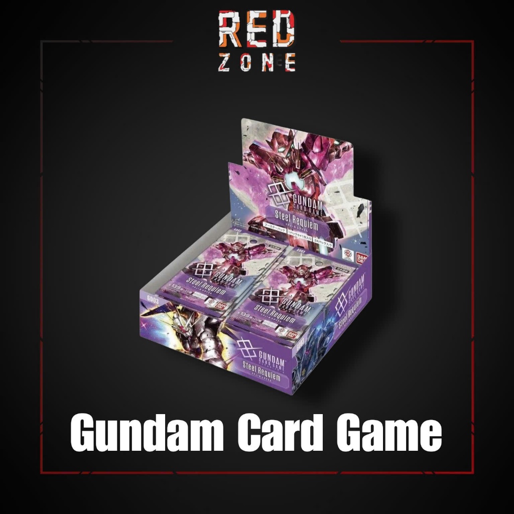 Gundam Card Game - GD03 Booster Pack Steel Requiem - ENGLISH