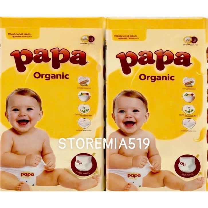 [HOA TOC- HCM] Tã Bỉm Quần Papa Organic công nghệ Nhật Bản Đủ size từ L đến 8XL