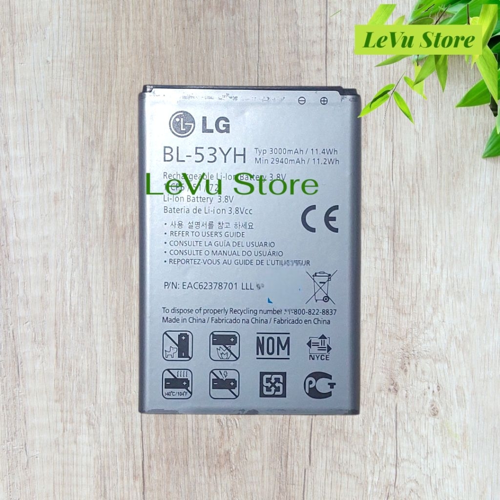 Pin LG G3 [BL-53YH / 3000mAh]