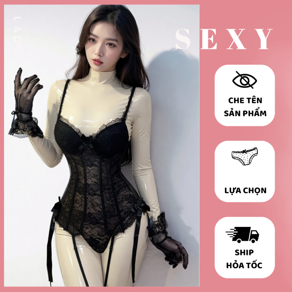 Đồ Ngủ Hai Dây Xuyên Thấu Gợi Cảm Quyến Rũ DN69 Váy Ngủ Xuyên Thấu Sexy Cuốn Hút Khiêu Gợi Mới