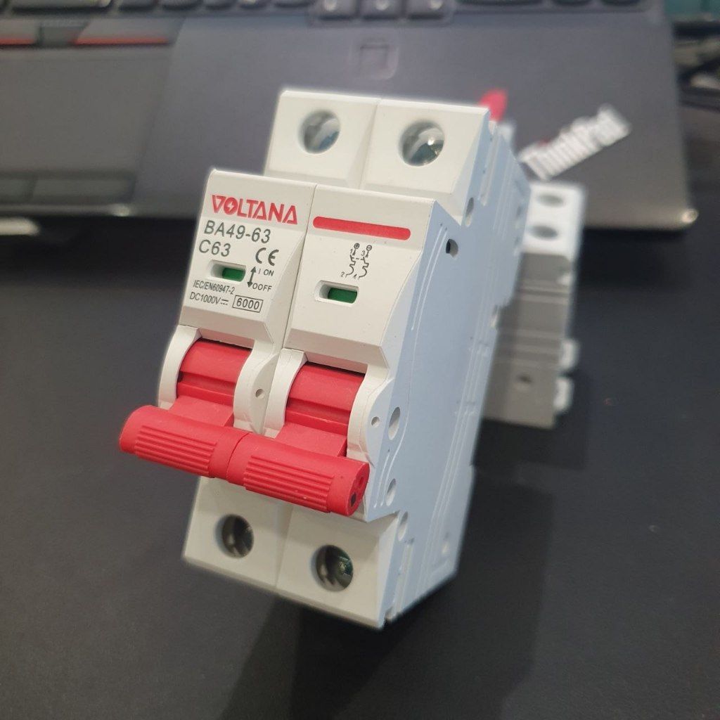 Cầu dao, CB một chiều DC 1000V 32A-63A-125A Volttana hàng tốt
