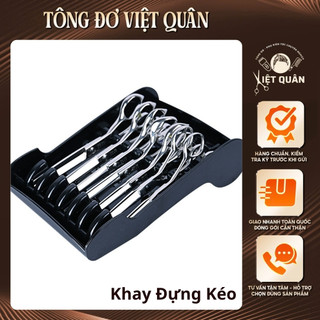 Khay Đựng Kéo Cắt Tóc Nhựa ABS Cao Cấp Cho Barber Salon