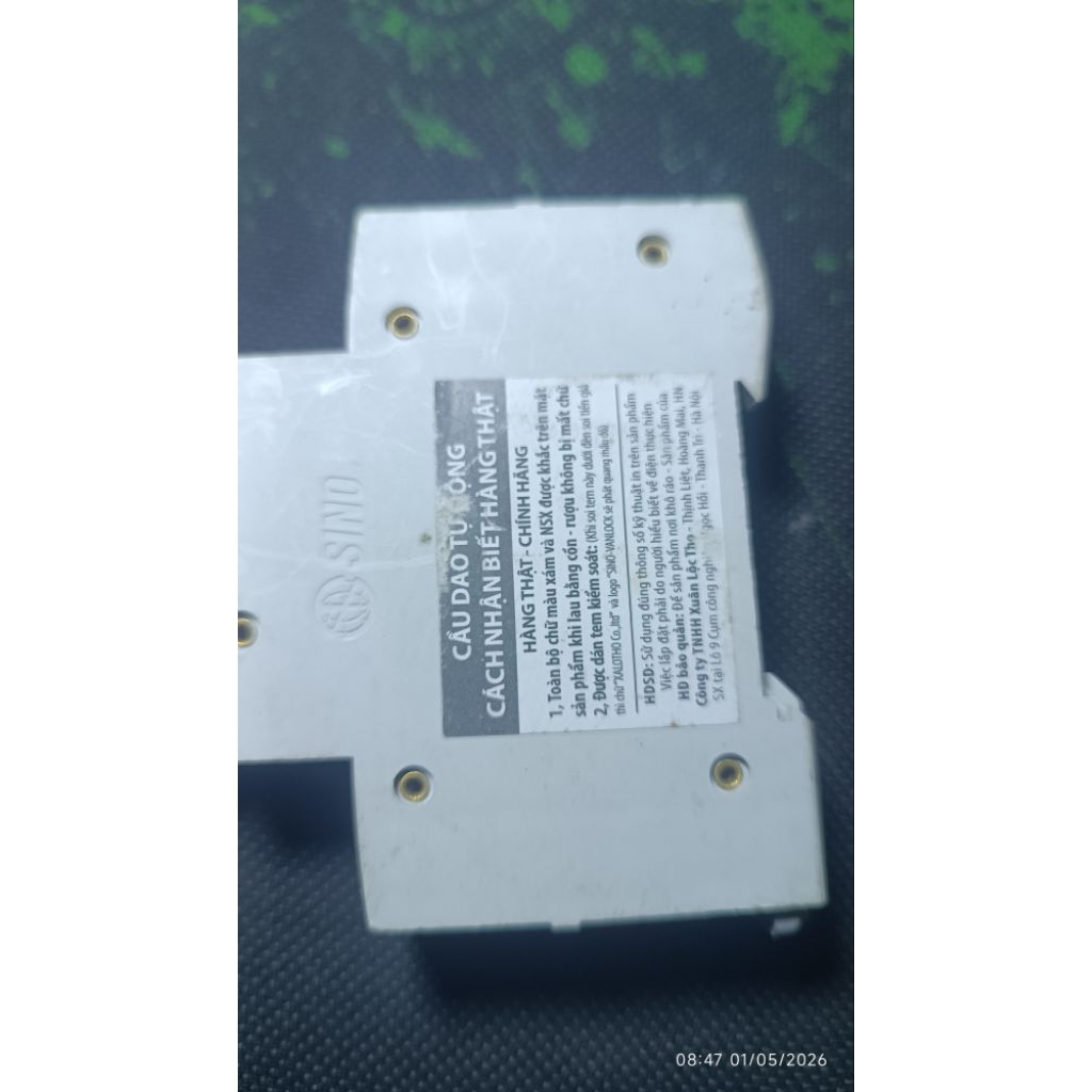 át aptomat 1 pha sino c40 cũ