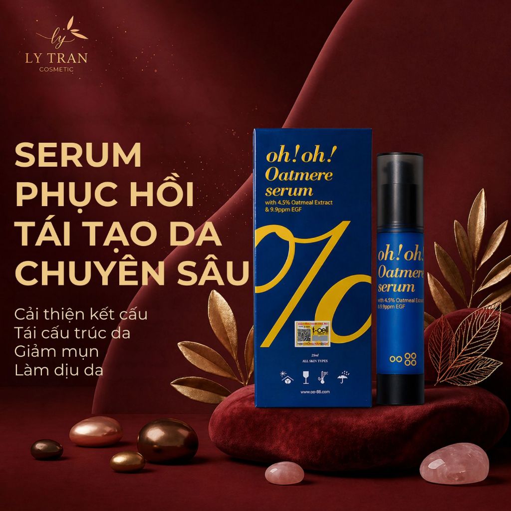 Serum OATMERE OH OH phục hồi chuyên sâu, tinh chất làm dịu chống lão hóa OhOh 25ML