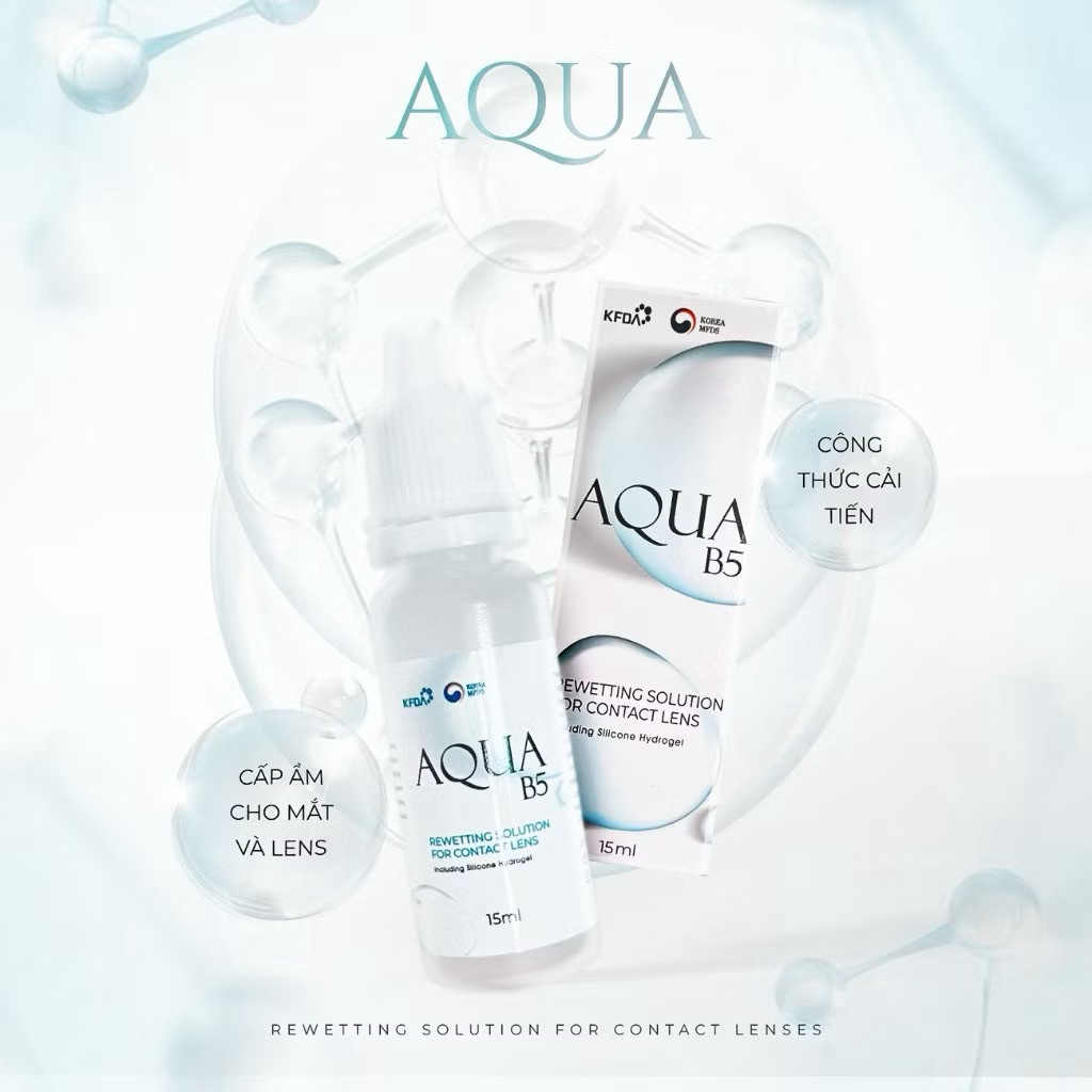 Nhỏ Mắt Lens Aqua B5 15ml