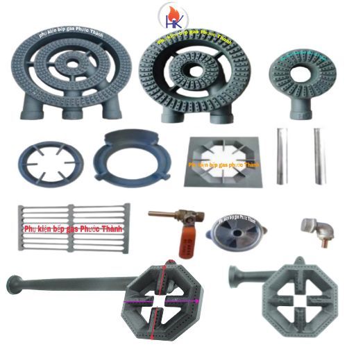 Họng bếp ga công nghiệp / Ống điếu bếp ga âu