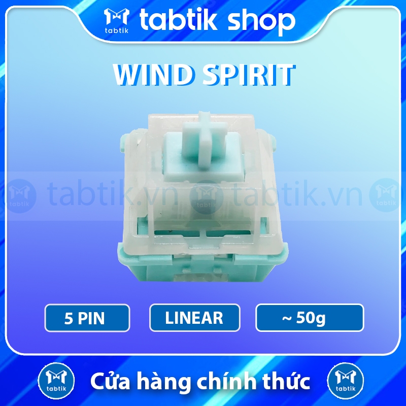 [HỎA TỐC] Công tắc bàn phím - Switch cho bàn phím cơ - Switch Aula Wind (Switch linear - 50g)