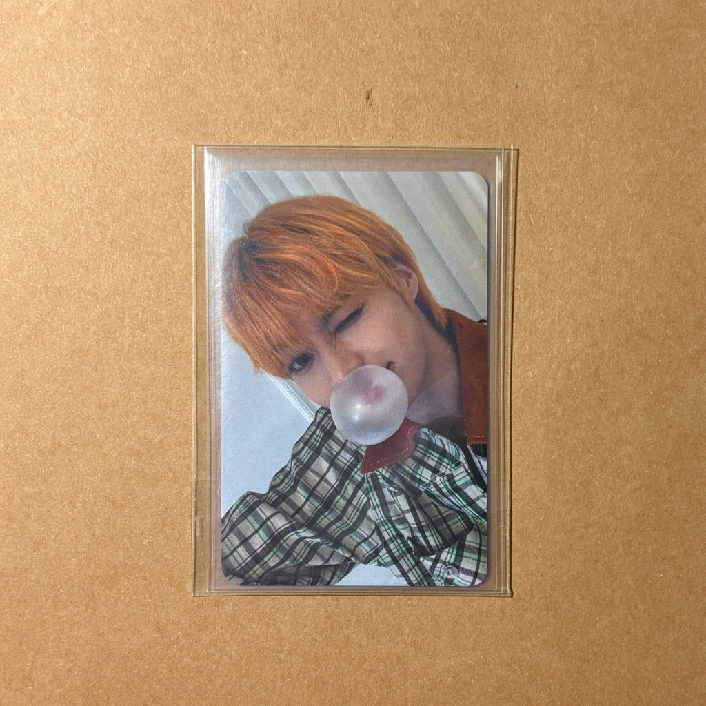 Card POB Hanbin TEMPEST "Pre-order benefit" mini album SHINING UP