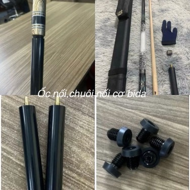 Ốc nối cơ bida, chuôi nối cơ bida đa năng phù hợp với hầu hết các gậy có ốc nối-Bida Hưng Yên
