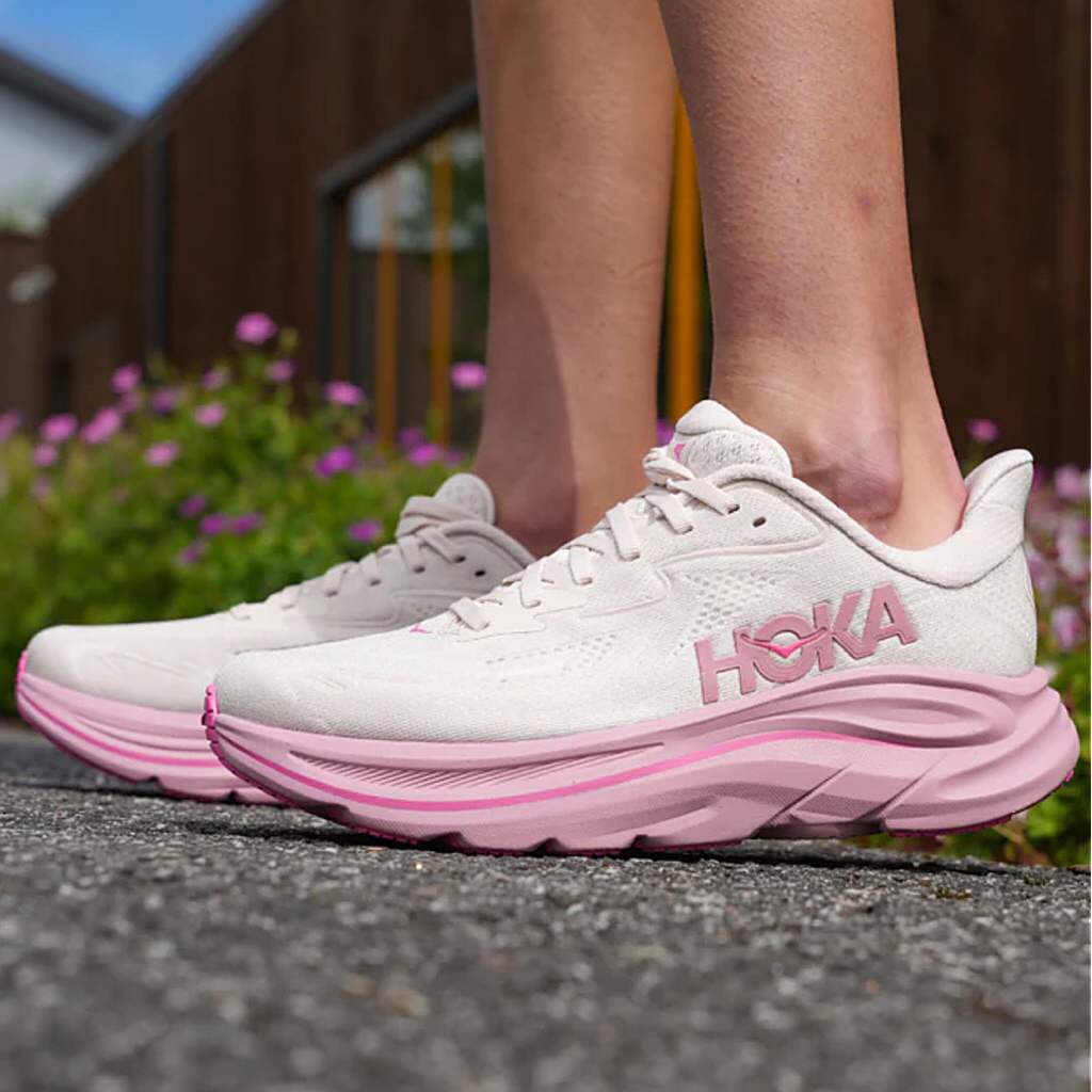 Giày Sneaker HoKa Clifton 10 Rose Cream