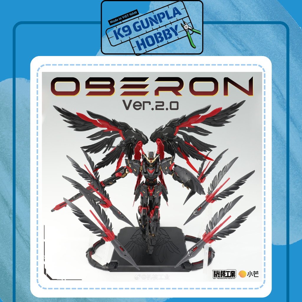 [CÓ SẴN] Mô Hình Lắp Ráp Mecha Oberon Ver 2.0 Kèm quà, base và decal nước