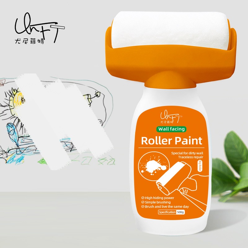 Con Lăn Sơn Tường Tích Hợp Sơn Latex Trắng Gốc Nước – Che Vết Bẩn, Sơn Sửa Nhanh