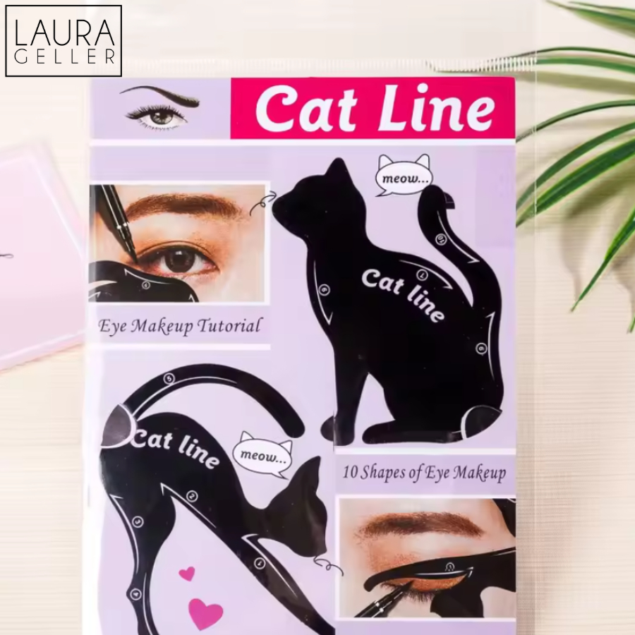 Khuôn Kẻ Mắt/ Eyeliner Hình Đuôi Cáo/ Mèo - Khuôn Kẻ Eyeliner Chuyên Nghiệp - LAURA  GELLER