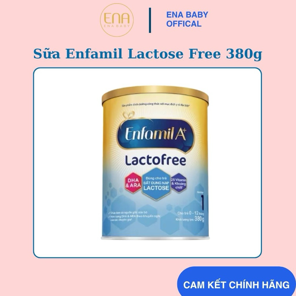 SỮA ENFAMIL FREE LACTOSE – KHÔNG CHỨA LACTOSE 380g