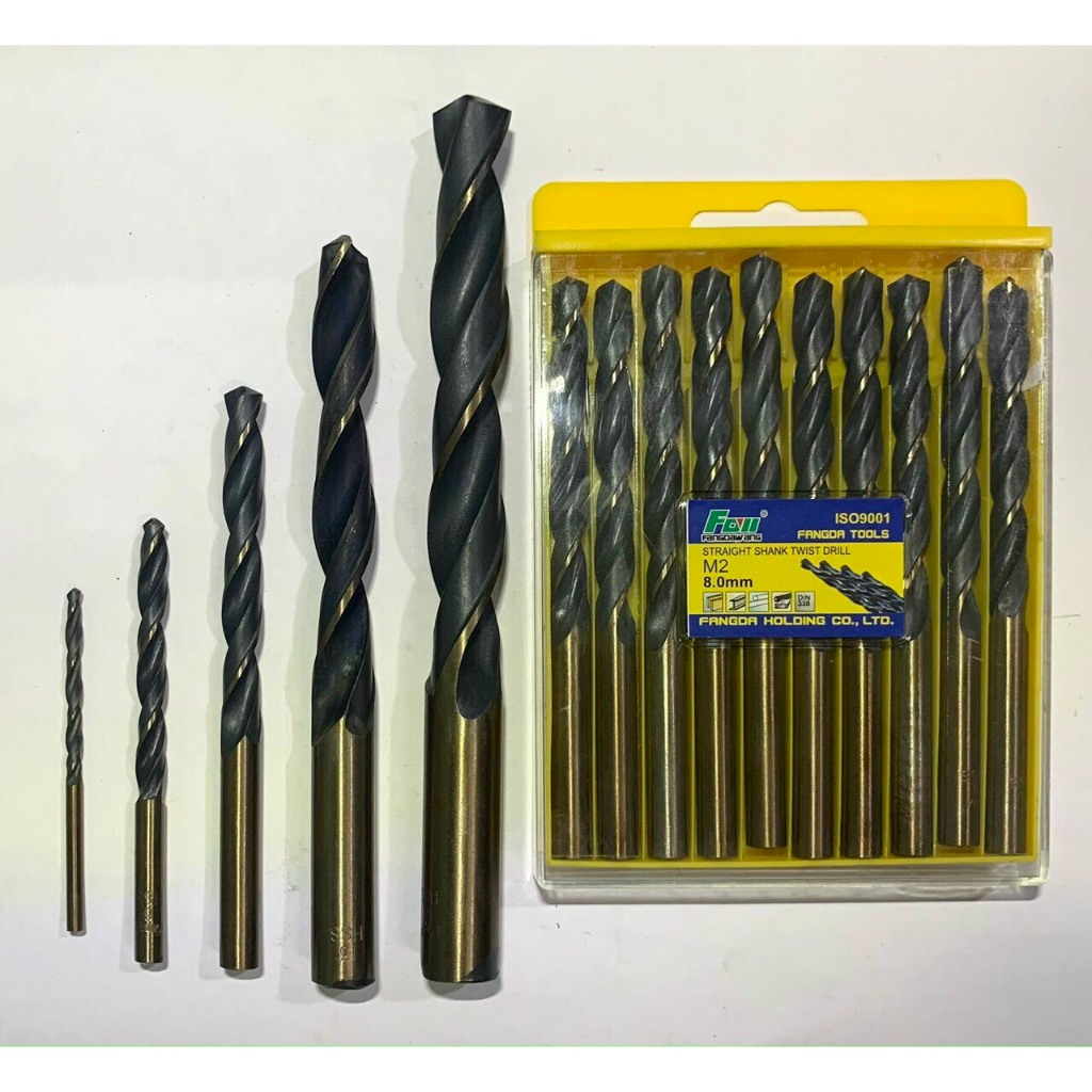 Mũi Khoan Sắt , Thép , Inox , Gỗ Favi Size 2li Đến 16li