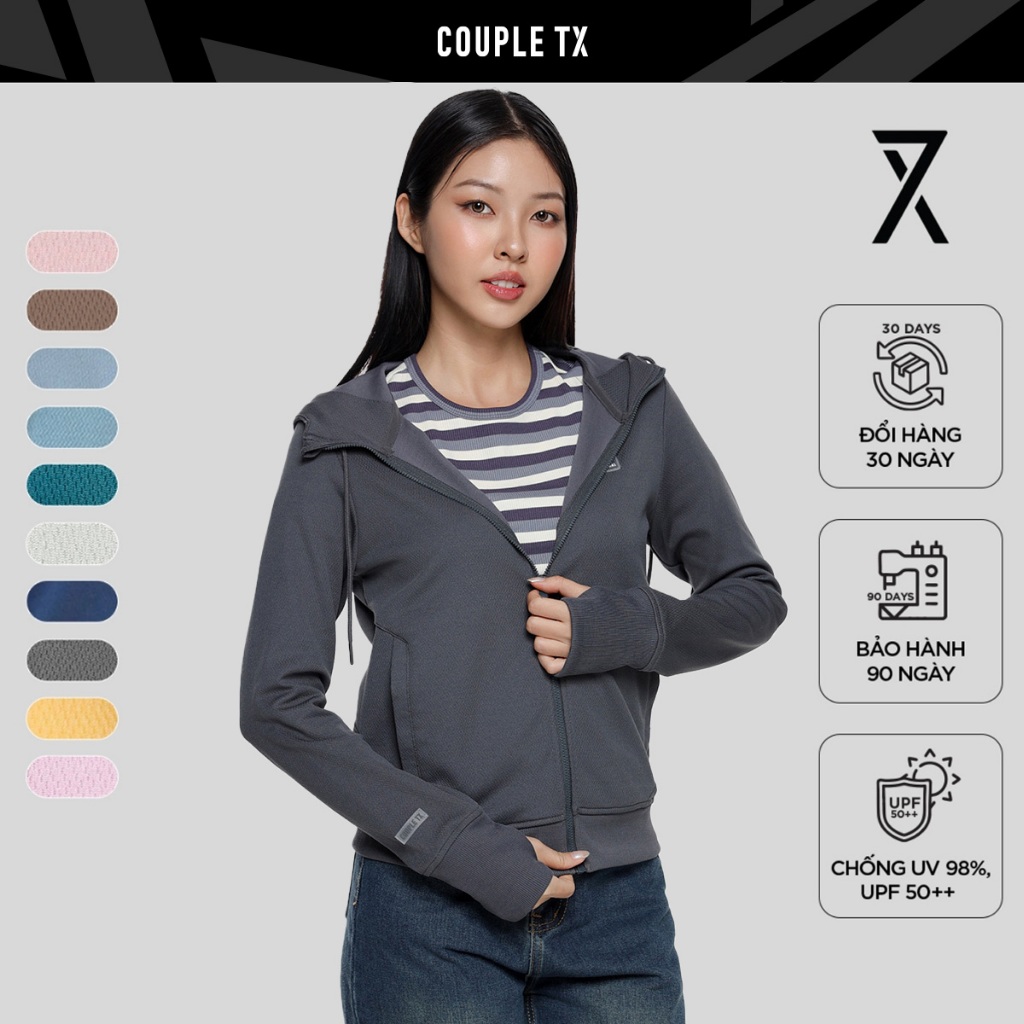 Áo Khoác Chống Nắng Nữ Couple TX Anti UV Original Form Regular WOK 2064 | BigBuy360 - bigbuy360.vn