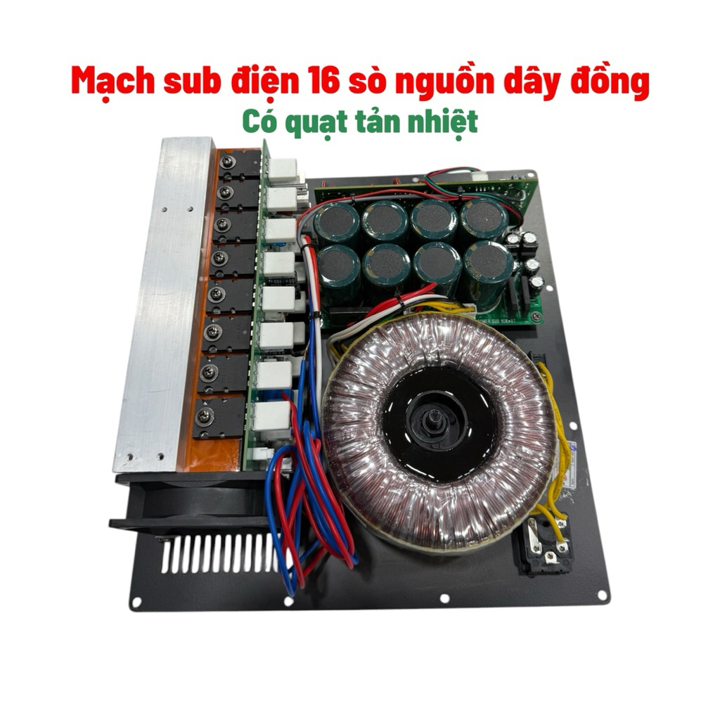 Mạch sub 10 sò và 12 sò toshiba công suất lớn (27x29)