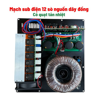Mạch sub 10 sò và 12 sò toshiba công suất lớn (27x29)