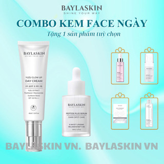 [Kèm quà tuỳ chọn] Combo kem ngày/ chống nắng BaylaSkin (Barbie Skin)- Dưỡng da,nâng tone,chống nắng