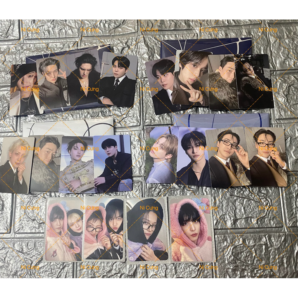 card off / bo góc ATEEZ Golden Hour 4