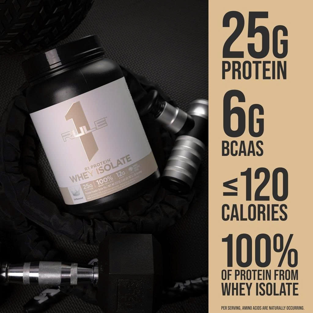 [Không Mùi Vị]  Bột Sữa Protein Rule 1 Protein Naturally Flavored Nguyên Chất
