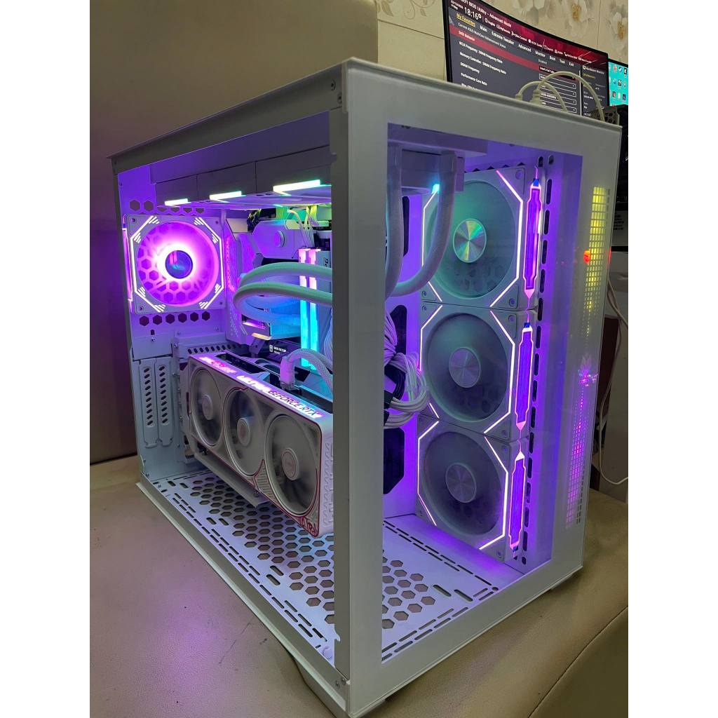 COMBO MAIN Z790 I9 14900KF TẢN 360 CASE JONBO TK-2 TRẮNG