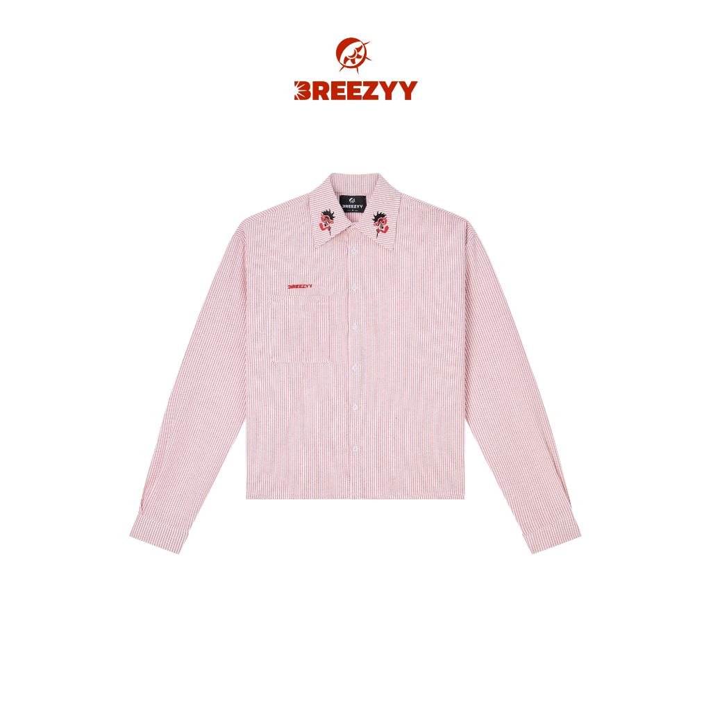 BREEZYY LONG NHONG BOXY SHIRT Áo sơ mi form boxy tay dài