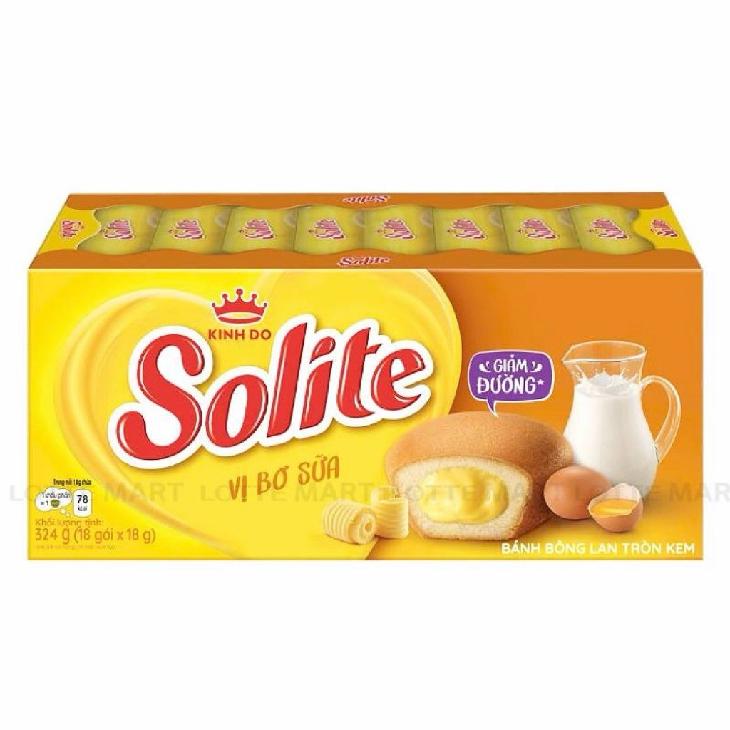 BÁNH SOLITE TRÒN KEM - KHAY
