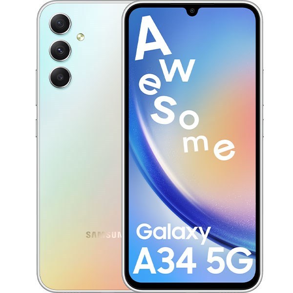 Điện thoại Samsung Galaxy A34 5G Ram 8GB bộ nhớ 256GB máy cũ zin đẹp không trầy xước full chức năng 