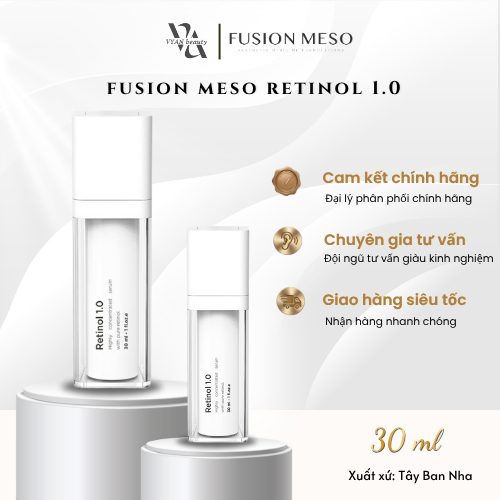 [Đại lý chính hãng] Tinh chất Fusion Retinol Dành Cho Da Dầu Mụn 1.0 ( 30ml ) Retinol
