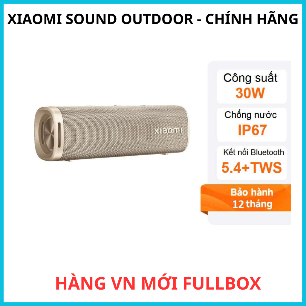 Loa Bluetooth Xiaomi Sound Outdoor 30W Chính Hãng - BH 12 tháng