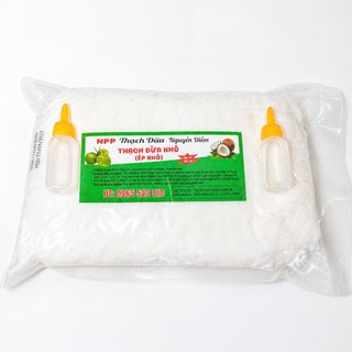 combo 2kg thạch dừa thô kèm hương vải
