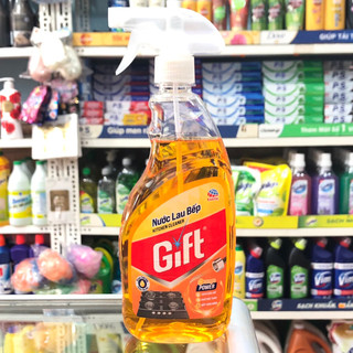 Nước lau bếp gift hương cam 540ml