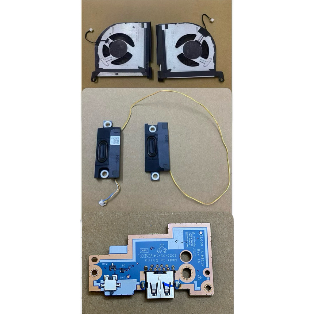 Linh kiện laptop LOQ 15IRH8 15APH8 GeekPro G5000 - Quạt tản nhiệt Board USB Loa