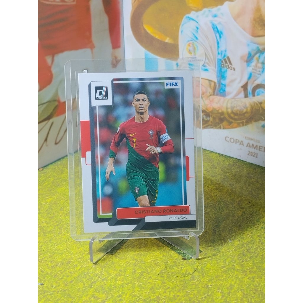Cristiano Ronaldo CR7 Panini Donruss FIFA Card Chính Hãng Sưu Tầm Bóng Đá