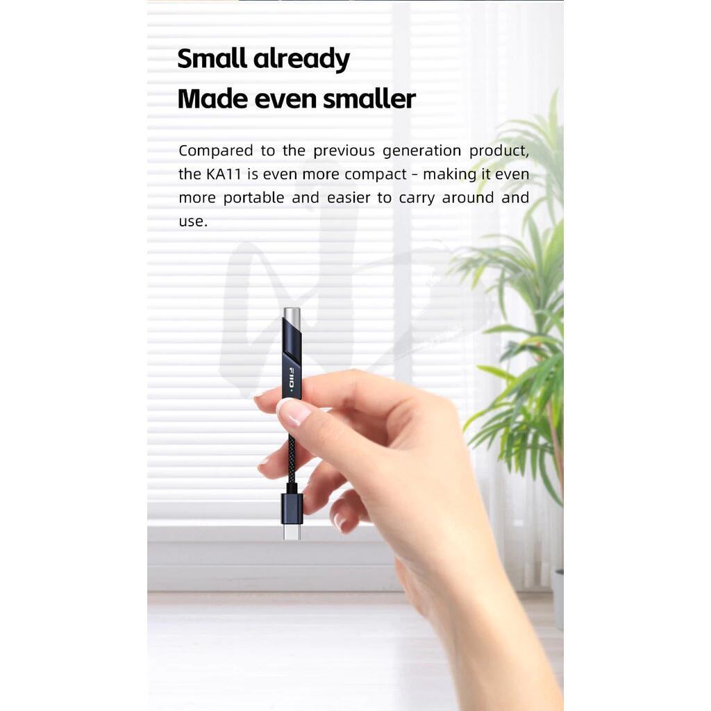FiiiO KA11 DAC HiFi Cao Cấp 32bit / 384KHz DSD256 CS43131 SGM8262 OpAMP USB-C Sang 3.5mm Hỗ Trợ MIC | BigBuy360 - bigbuy360.vn