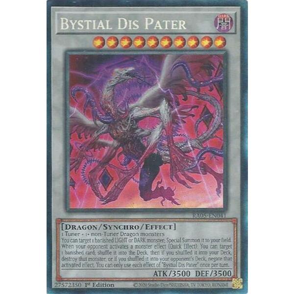 [ Bài Yugioh Chính Hãng ] Bystial Dis Pater - RA05-EN041 - Ultimate/Collector/Platinum