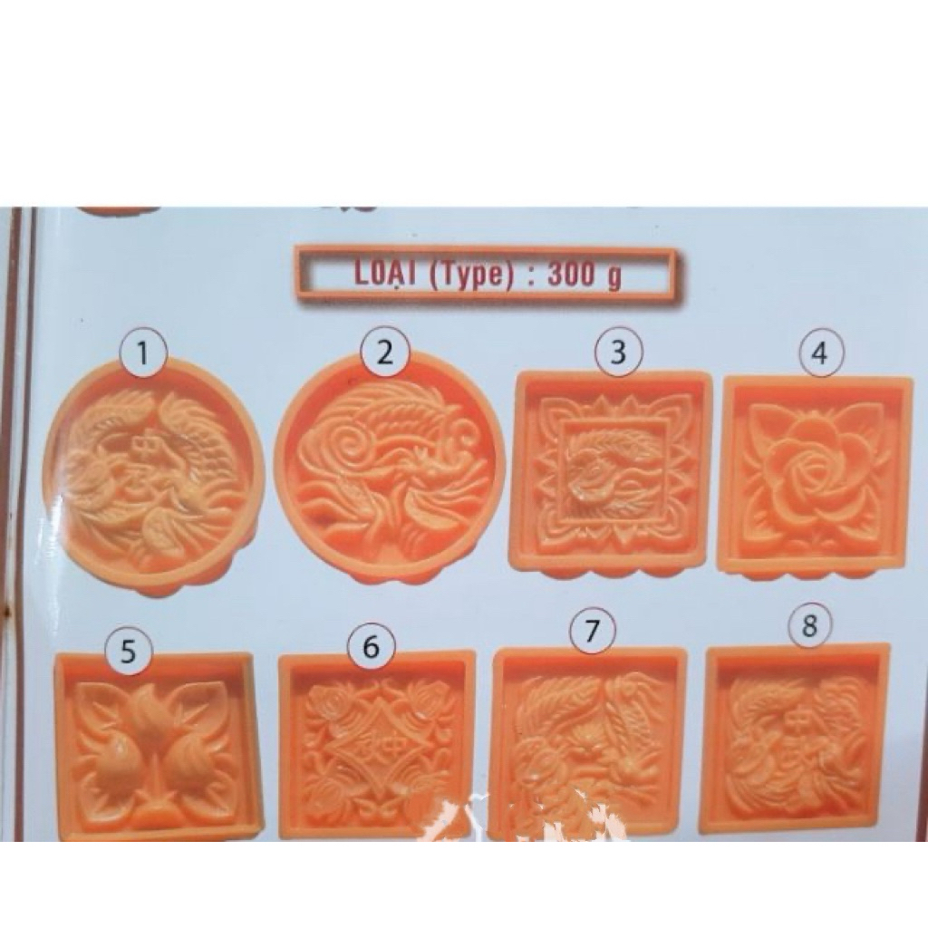 KHUÔN TRUNG THU NHẬN 300G
