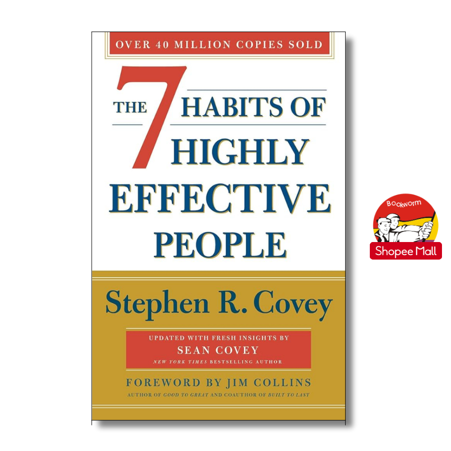 Sách - The 7 Habits Of Highly Effective People by Stephen R. Covey | Self Help/ Business / Ngoại văn