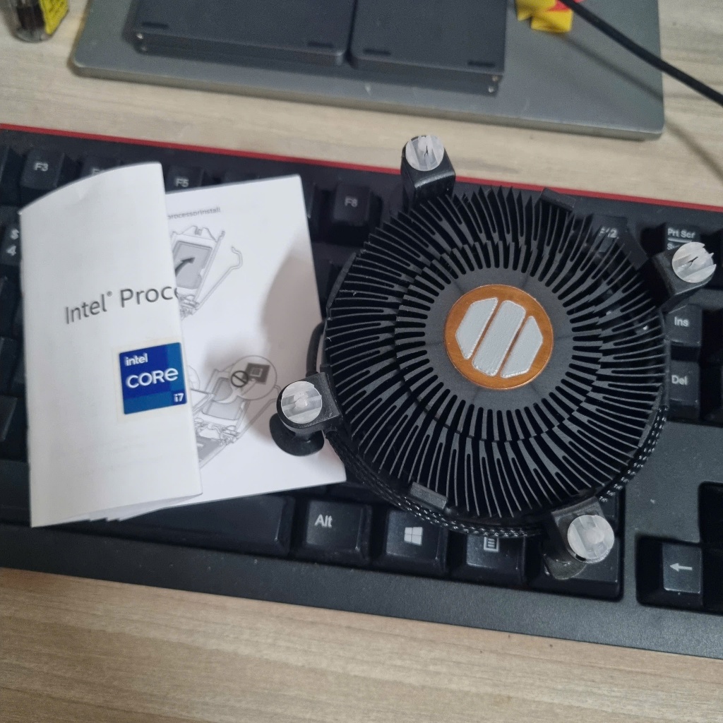 FULLBOX MỚI 100%] Quạt Tản Nhiệt CPU Intel Core i7-11700 Lõi Đồng - Zin Full box - Kèm Sticker Intel