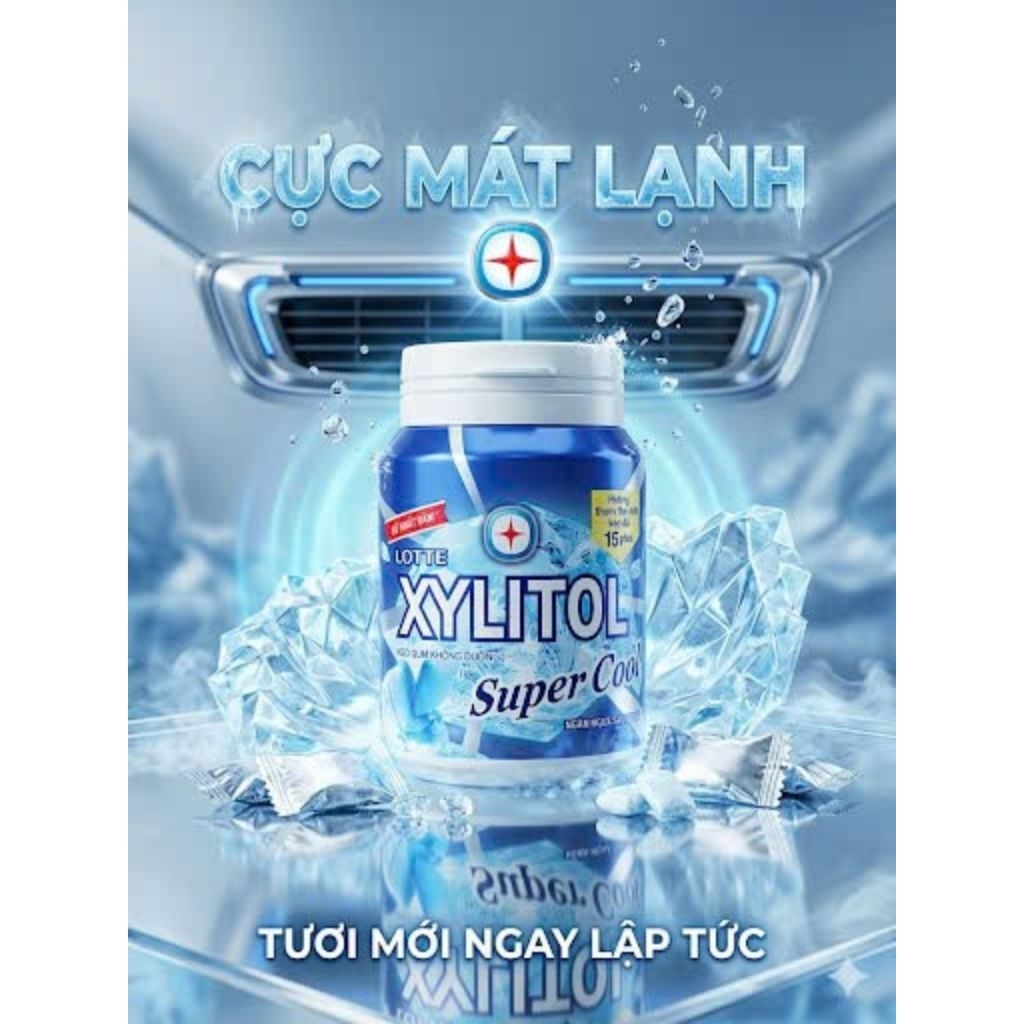 Lotte Xylitol Cool 55.1g