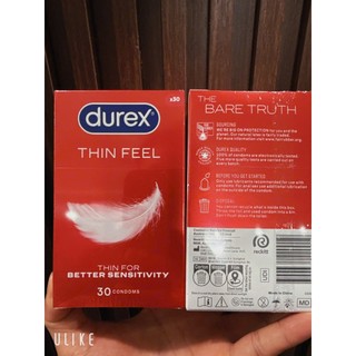 Bao cao su Durex 30 miếng ( hàng nội địa Úc)