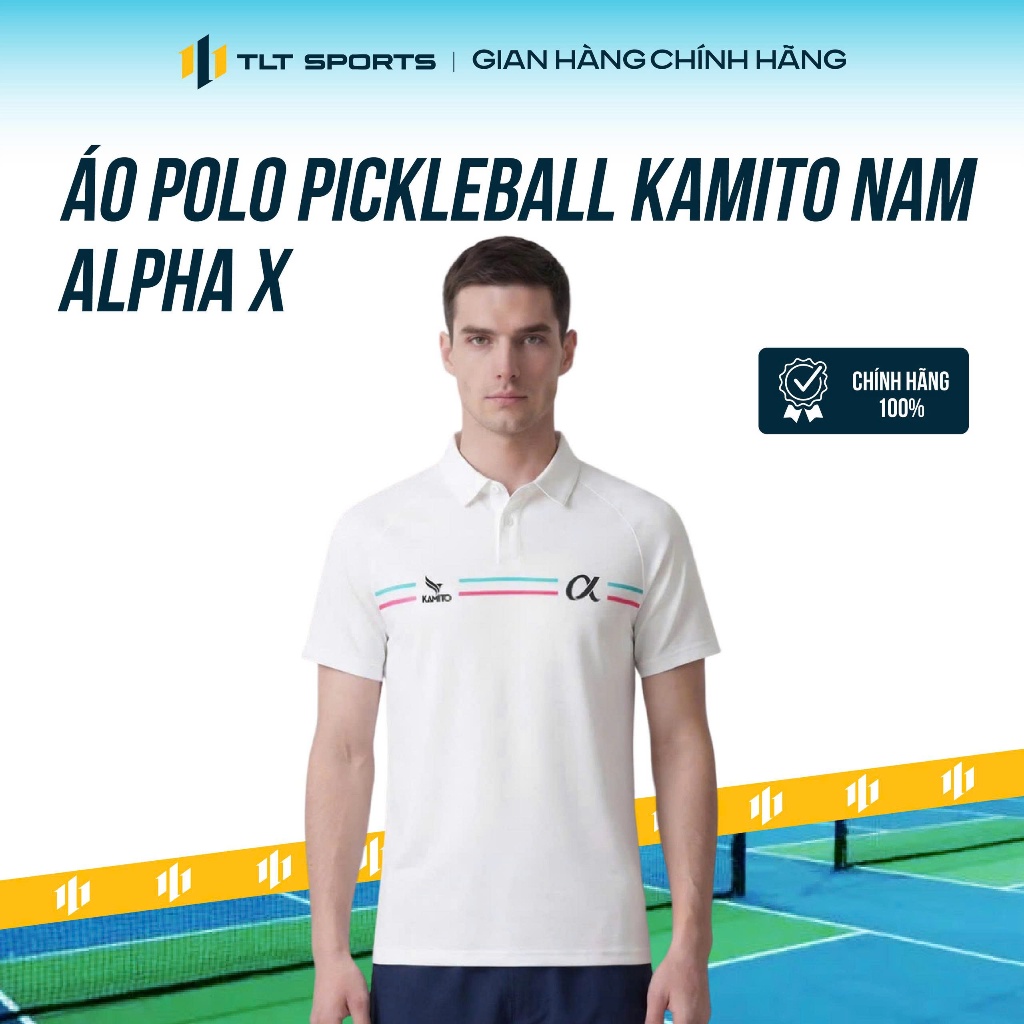 Áo Polo Pickleball Kamito Alpha X Nam