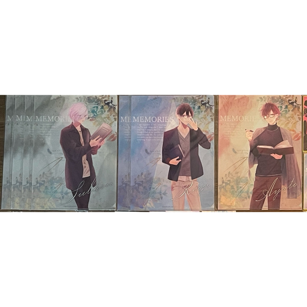 [SẴN] DIABOLIK LOVERS GOODS CLEARFILE CHÍNH HÃNG NEW UNUSED SAKAMAKI AYATO/REIJI/SUBARU