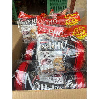 Mua 1 tặng 1 Cà Phê Phố Cà Phê Đen Đá Bịch 30 Gói tặng Hộp Nón Bảo Hiểm Thơm Ngon Hàng Việt Nam